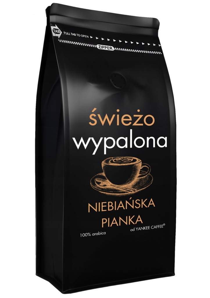 Yankee Caffee Heavenly Foam 1 kg – čerstvo pražená 100 % Arabica